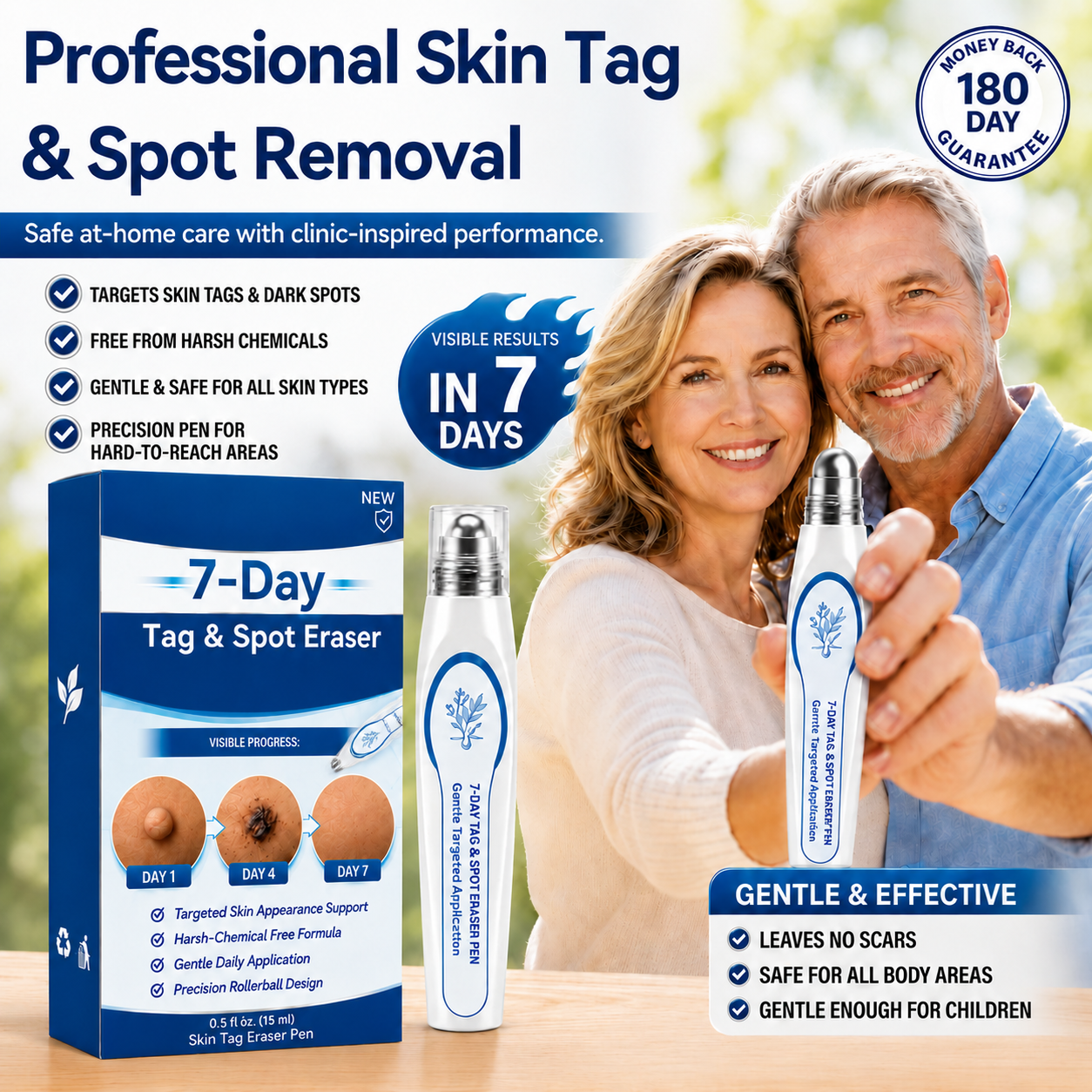 Lorivexa Painless & Scar-Free Advanced Imperfection Removal Rollerball Pen