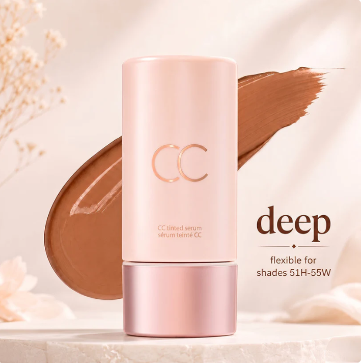 CC color-correcting tinted serum