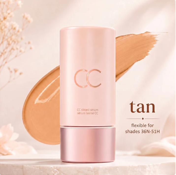 CC color-correcting tinted serum