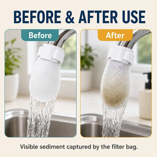 💧 Disposable Cotton Faucet Filter Bags