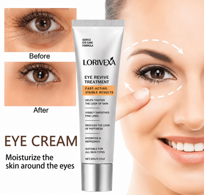 Lorivexa Instant Eye Tightener – Visible Smoothing in 90 Seconds