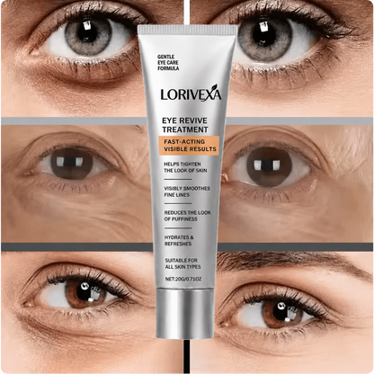 Lorivexa Instant Eye Tightener – Visible Smoothing in 90 Seconds