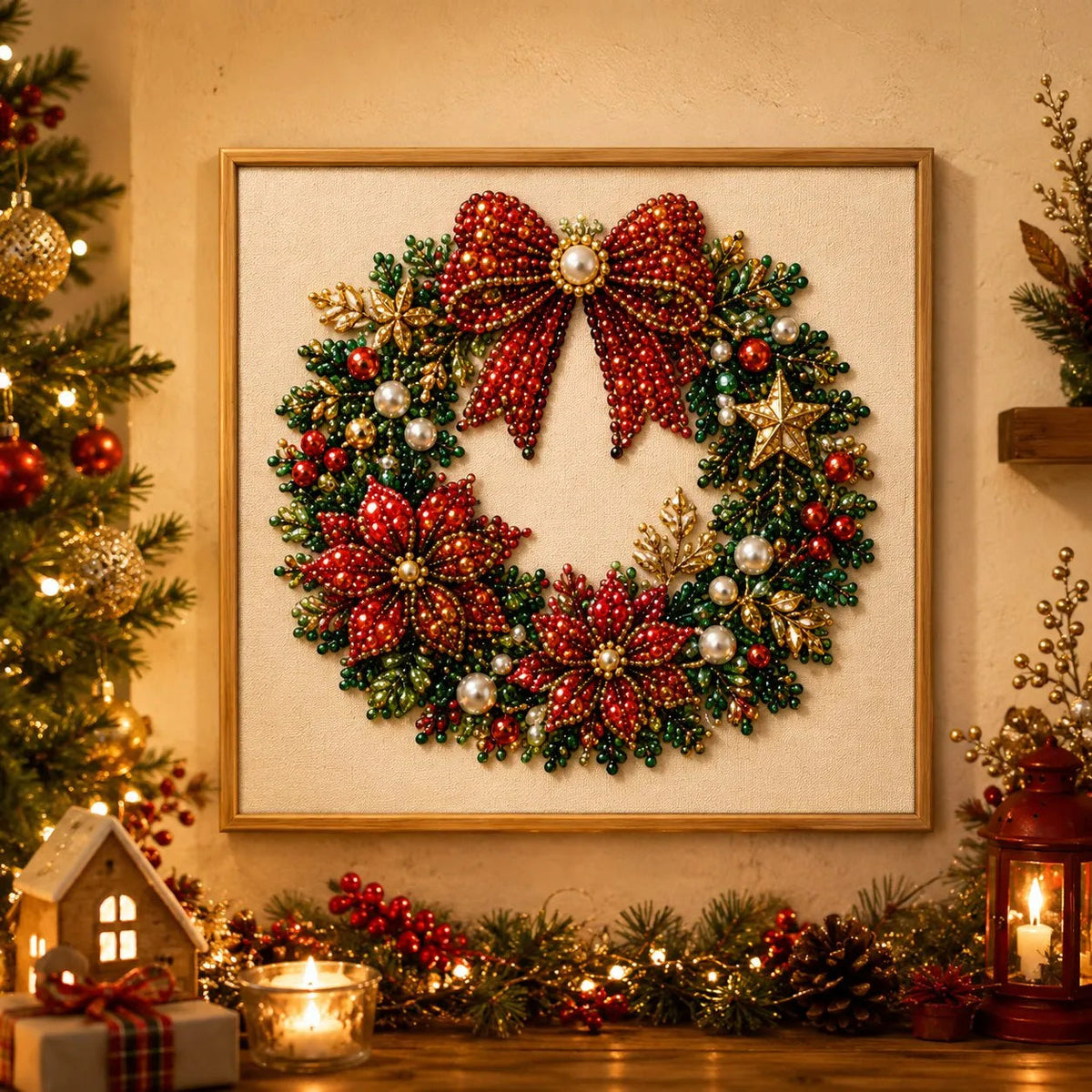 🧘 Relaxing & Beginner-Friendly - 🎨💎 DIY Christmas Diamond Painting Art Kit