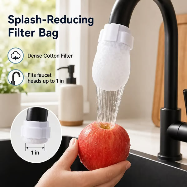 💧 Disposable Cotton Faucet Filter Bags