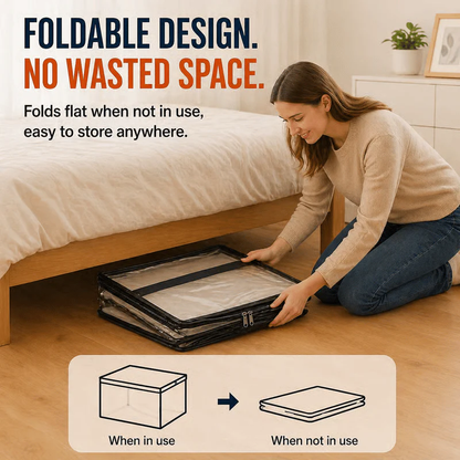 Transparent Large-Capacity Storage Bag