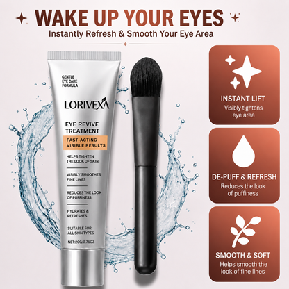 Lorivexa Instant Eye Tightener – Visible Smoothing in 90 Seconds