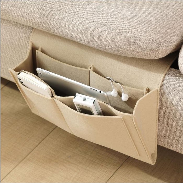Multi-pockets, soft felt & easy install. Everything within reach – grab yours