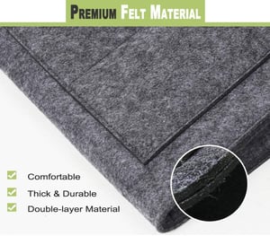 Multi-pockets, soft felt & easy install. Everything within reach – grab yours